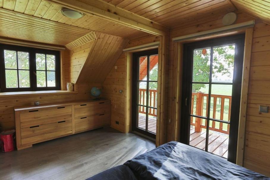 Houten Villa Tine Den Ham ภายนอก รูปภาพ