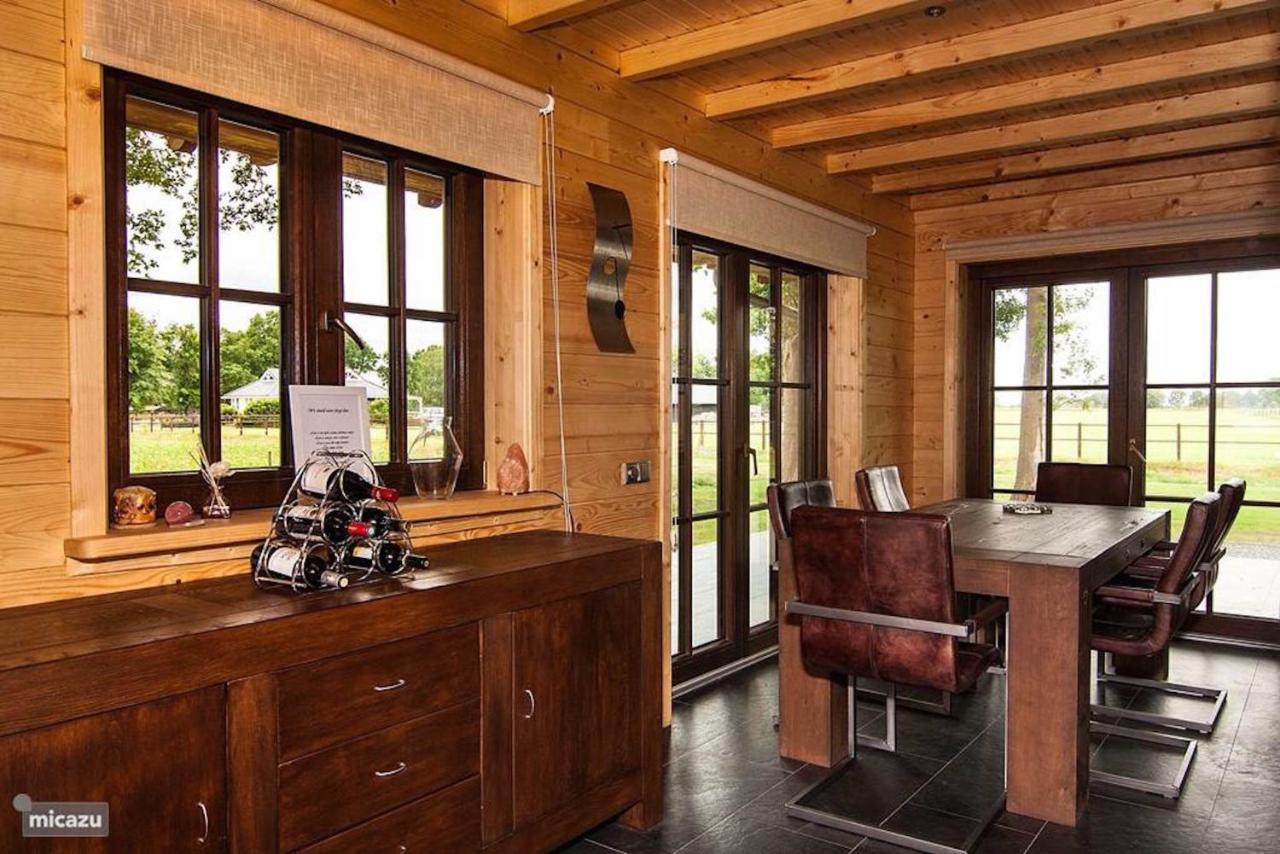 Houten Villa Tine Den Ham ภายนอก รูปภาพ